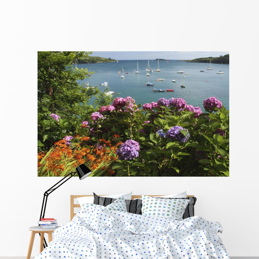 Bay Beside Glandore Village In West Cork In Munster Region Wall Mural