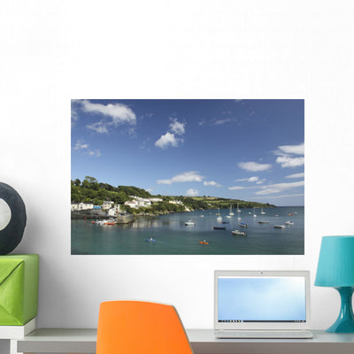 Bay beside Glandore Village Wall Mural shown on a wall