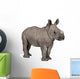 young White Rhinoceros or Square-lipped rhinoceros - Ceratotheri Wall Decal