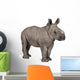young White Rhinoceros or Square-lipped rhinoceros - Ceratotheri Wall Decal