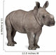 young White Rhinoceros or Square-lipped rhinoceros - Ceratotheri Wall Decal