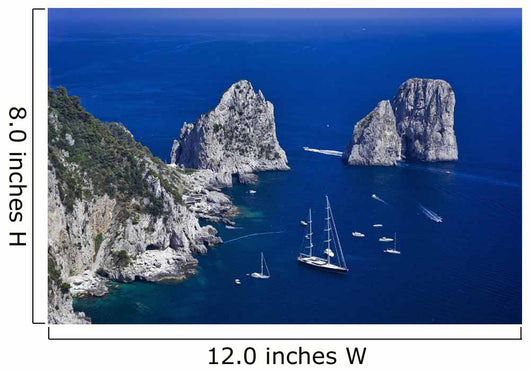 Italy Campania Capri Island Wall Decal