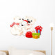 Christmas Polar Bear Family Wall Decal