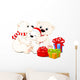 Christmas Polar Bear Family Wall Decal