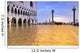 Venice high water, gondolas Wall Mural