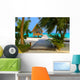 Diving Club on a Tropical Island Wall Mural