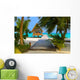 Diving Club on a Tropical Island Wall Mural