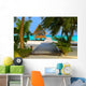 Diving Club on a Tropical Island Wall Mural