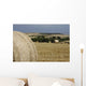 Straw Bales In A Field In East Cork In Munster Region Wall Mural
