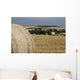 Straw Bales In A Field In East Cork In Munster Region Wall Mural