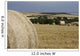Straw Bales In A Field In East Cork In Munster Region Wall Mural