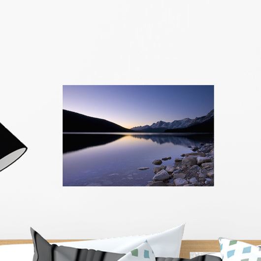 Sunrise On The Upper Lake Of Kananaskis Wall Mural