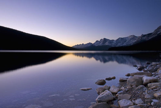 Sunrise On The Upper Lake Of Kananaskis Wall Mural