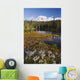 Autumn Colors At Reflection Lake And Mount Rainier Wall Mural