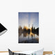 Sunrise Reflected In Reflection Lake In Mt Rainier National Park Wall Mural
