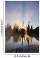 Sunrise Reflected In Reflection Lake In Mt Rainier National Park Wall Mural