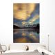 The Upper Lake At Sunset Wall Mural