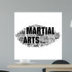 martial arts 2 Wall Decal
