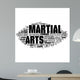 martial arts 2 Wall Decal