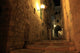 An alley in the old city of Jerusalem at night, Israel. Wall Mural