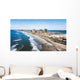 Atlantic City Waterline Aerial Wall Decal