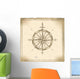 Old Compass Wall Mural