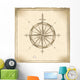 Old Compass Wall Mural