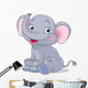 Baby Elephant Wall Decal