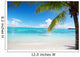 Ocean and Coconut Palms Wall Mural
