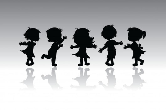 Silhouettes Children