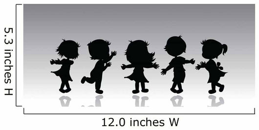 Silhouettes Children