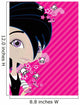 emo girl Wall Mural