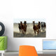 Several Arabian Horses Walking Wall Mural