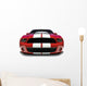 Red Muscle Car Wall Decal