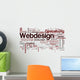 webdesign Wall Decal