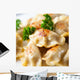 Pierogi.Polish christmas dish Wall Mural