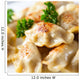 Pierogi.Polish christmas dish Wall Mural