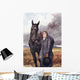 She Chose Me For Her Horse Wall Mural
