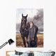 She Chose Me For Her Horse Wall Mural
