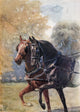 In Double Harness Wall Mural