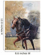 In Double Harness Wall Mural