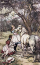 In The Orchard Wall Mural