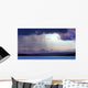 Rain Shower Coming off Wall Decal