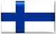 Finnland Fahne Finland Flag Wall Mural