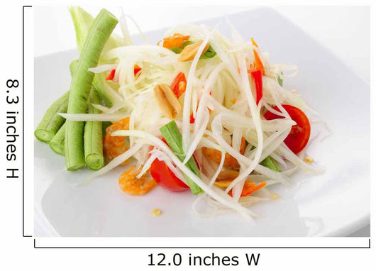 Papaya Salad Wall Decal