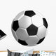 Realistic Soccer Ball Vector Wall Decal