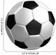 Realistic Soccer Ball Vector Wall Decal