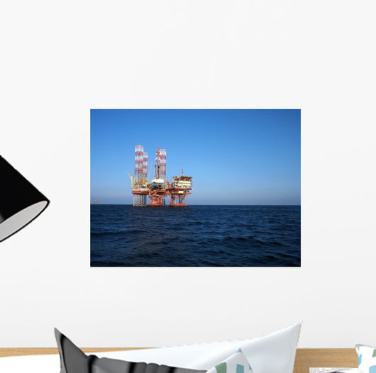 Drilling Platform Wall Mural