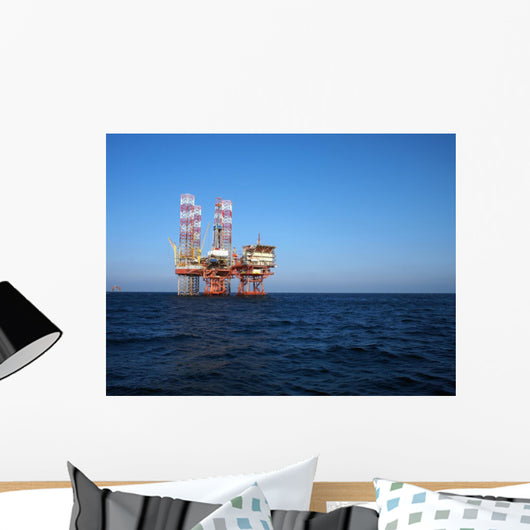 Drilling Platform Wall Mural