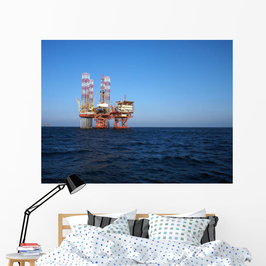 Drilling Platform Wall Mural
